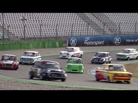 Kampf der Zwerge Race1 Hockenheim 2021//Fiat Abarth//NSU TT//Simca Rallye//Mini Cooper
