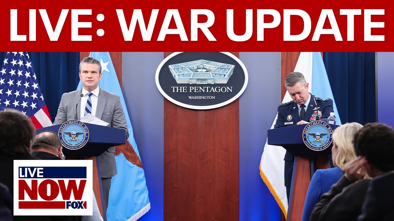 LIVE: Urgent Pentagon update on Iran war amid UAE attack 8AM ET