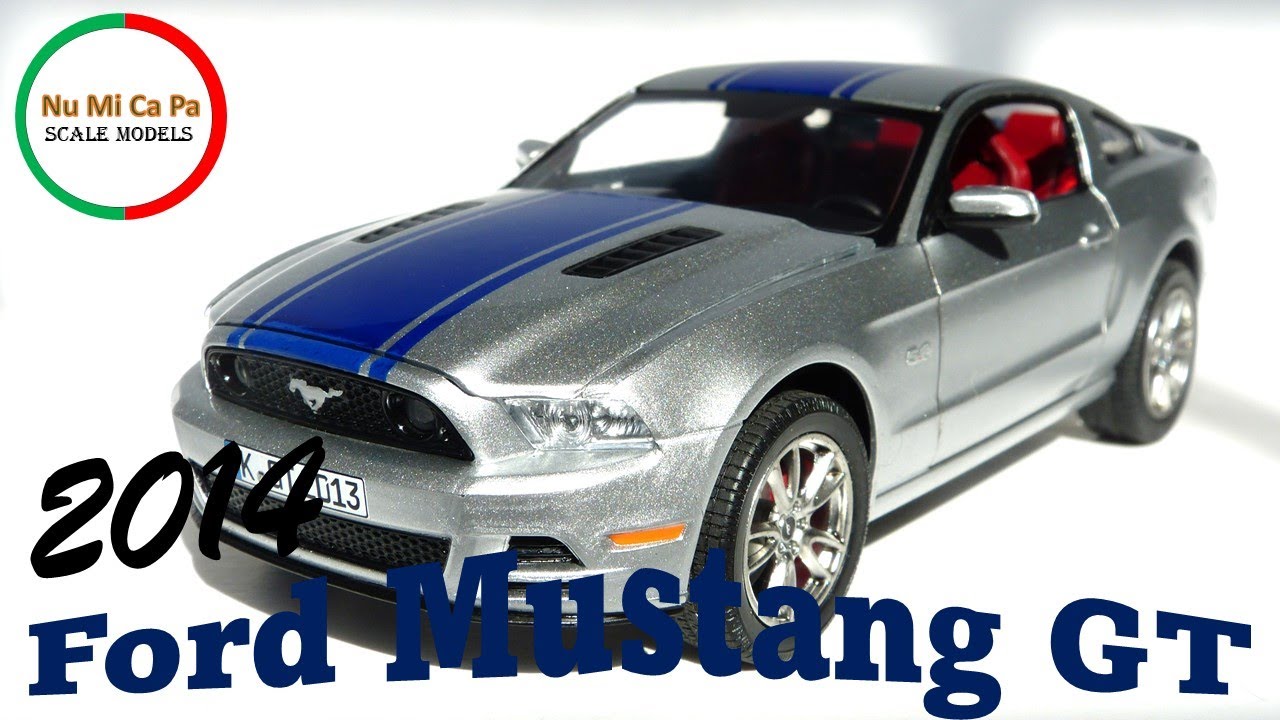 Build of 2014 Ford Mustang GT, Revell nº 07061 in 1/25 Scale