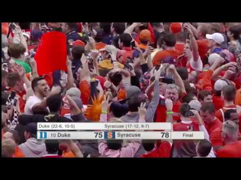John Gillon Buzzer Beater 3 to beat 10 Duke