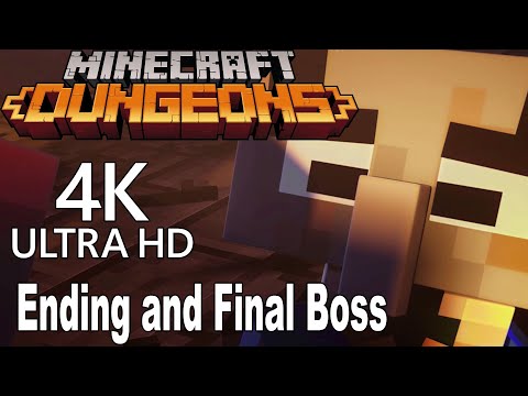 GamersPrey - Minecraft Dungeons - Ending and Final Boss [4K]