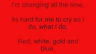 Colours of the rainbow lyrics by Alesha Dixon