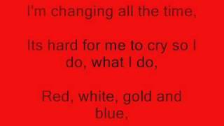 Colours of the rainbow lyrics by Alesha Dixon