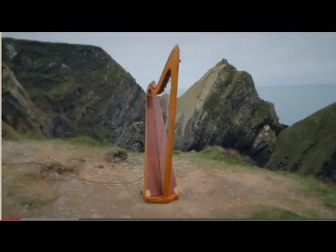 Wind Harp - Aeolian Harp on the Irish coast