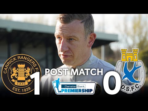 POST MATCH | Stuart King | Carrick Rangers 1 - 0 Dungannon Swifts