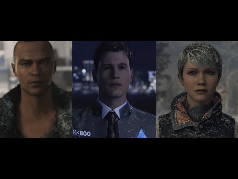 Kara, Connor and Markus - not gonna die skillet