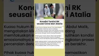 Kondisi Terkini Ridwan Kamil seusai Bercerai dari Atalia Praratya, Disebut Mulai Menarik Diri
