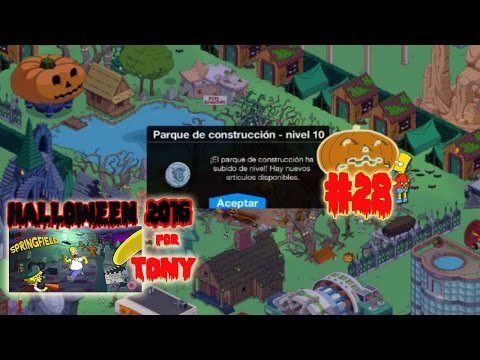 Los Simpson Springfield "Halloween'16: Cap. 28 - Parque Construcción (Nv 10) y SMA (Nv 12)" por Tony