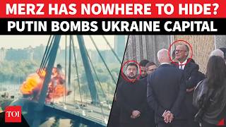 High Drama In Kyiv: Russian Attack Begins As Germany's Merz Arrives; Zelensky Watches Helplessly
