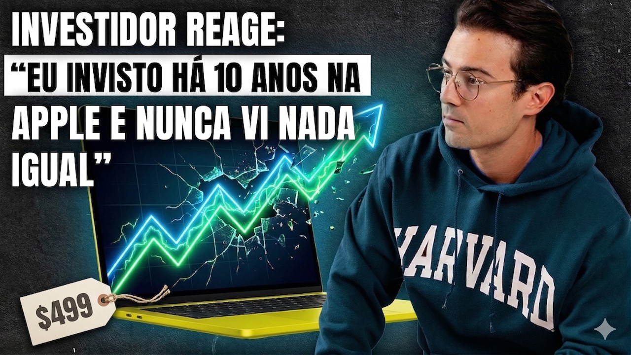 Investidor reage ao MAIOR LANÇAMENTO DA APPLE desde o iPhone