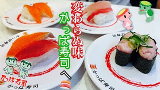 【実写】変わらぬ味。かっぱ寿司へ