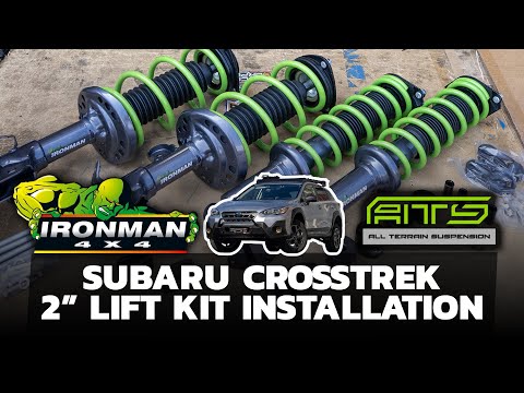 Bolt on Performance for the Crosstrek? @Ironman4x4America ATS 2" Lift Kit