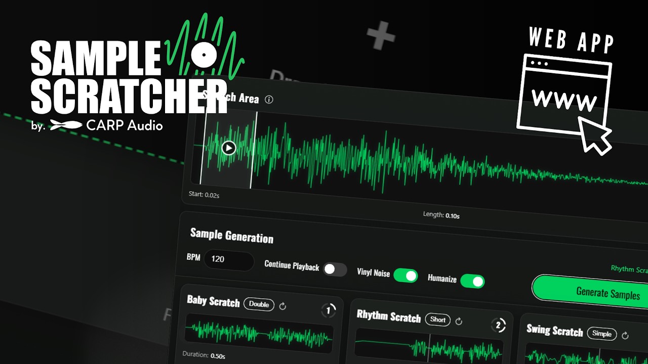 Vinyl Scratching Samples