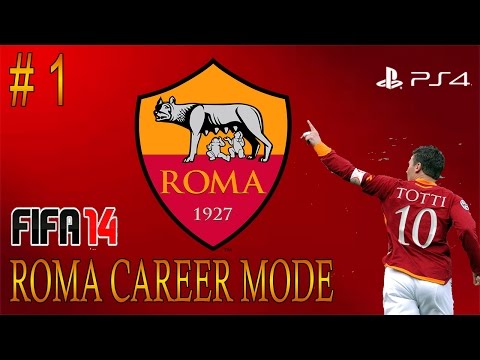 Next Gen FIFA 14: AS Roma Career Mode - Episode #1 - The Start