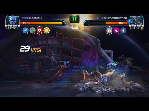 MCOC AW S33W7 [ÑXS] vs [••M••] | Nebula vs R4 Apocalypse 24