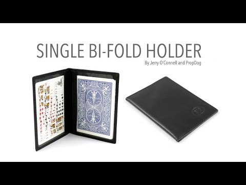 Single Bi-Fold Holder by Jerry O'Connell and PropDog - www.propdog.co.uk