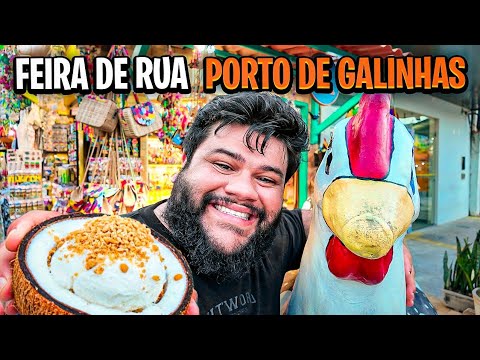 Street food in Porto de Galinhas!