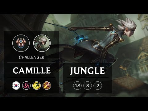 Camille Jungle vs Kayn - KR Challenger Patch 9.1