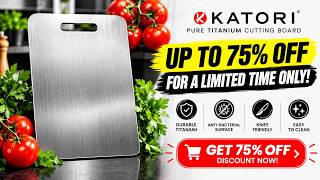🔥KATORI TITANIUM CUTTING BOARD - IS IT THE BEST TITANIUM CUTTING BOARD? HONEST REVIEW!