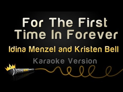 Frozen - For The First Time In Forever (Idina Menzel and Kristen Bell) (Karaoke Version)