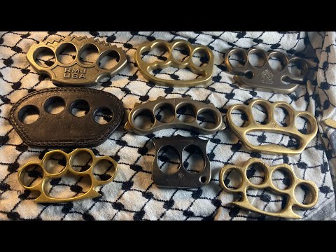 Brass Knuckles Dusters-RMJ Smuckles-Gillys Custom-East Coast Knuckles-American Tomahawk Company Graz