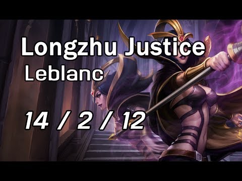 Longzhu Justice LeBlanc 14/2/12 VS Ekko