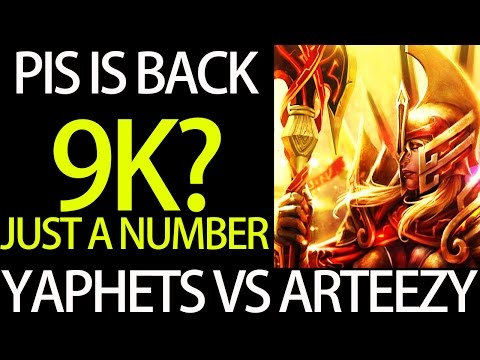 PIS Is Back YaphetS Legend vs 9K Arteezy - Legion Commander Mid Dota 2 Gameplay