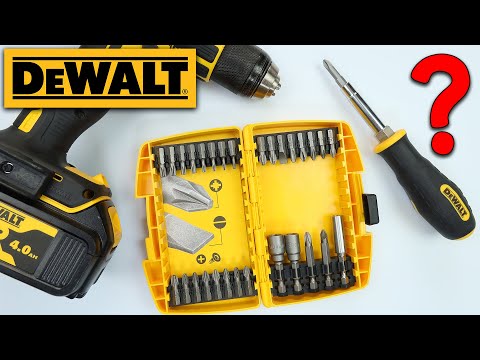 Набор бит и насадок DeWALT 30пр: PH, PZ, Torx, шлицевые, головки, держатель