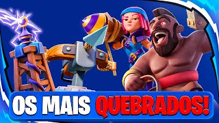 20 COMBOS de Cartas mais QUEBRADAS da HISTÓRIA do Clash Royale - Deck Guide by Allan Franzotti