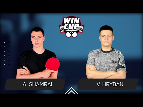 14:00 Andrii Shamrai  - Vadym Hryban West 3 WIN CUP 14.05.2024 | TABLE TENNIS WINCUP
