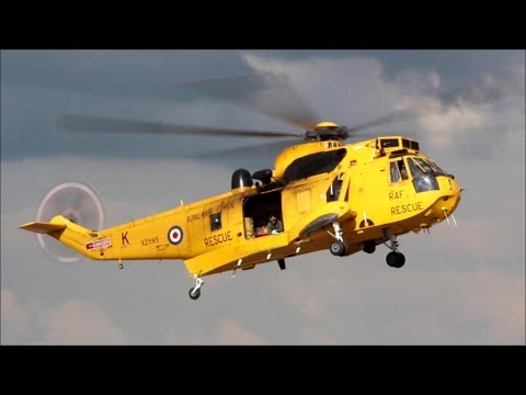 Sea king Search and Rescue Demo Waddington 2014