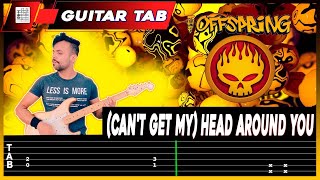 【THE OFFSPRING】[ (Can &#39;t Get My) Head Around You ] cover Dotti Brothers | LESSON | GUITAR TAB