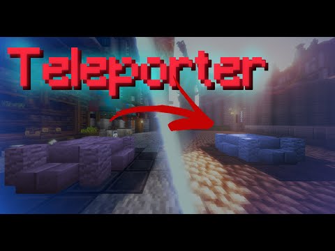 TELEPORTER in Minecraft SURVIVAL | Datapack 1.17