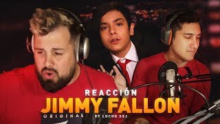 PAPO y NEGRIIN REACCIONAN a Lucho SSJ - Jimmy Fallon ( prod Bles )