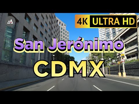 🇲🇽 #4k Manejando por Av. San Jerónimo #CDMX #MagdalenaContreras #lofi #music