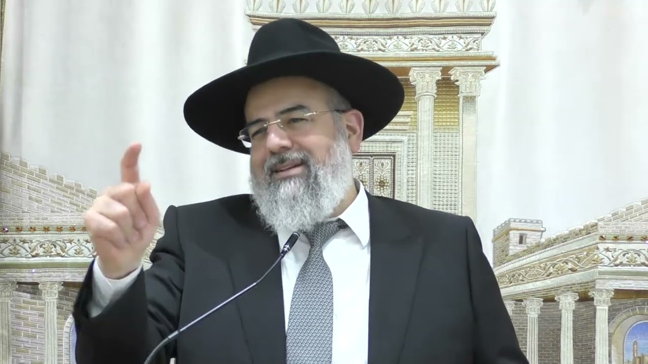 הרב אברהם ישראל - פרשת אמור תשפ''ו