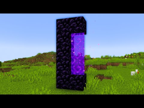 Here's how to make a Half Portal in Minecraft