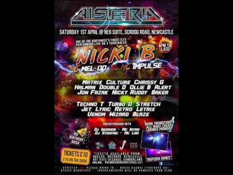 Dj Nicki-B Histeria Promo ( 4 Deck Makina Set )
