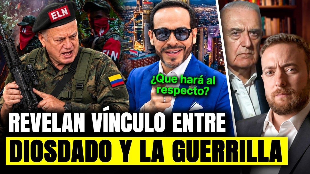 ¡SE FILTRÓ TODO! Las reuniones secretas de Diosdado Cabello y el ELN | Con Carlos Ruckauf