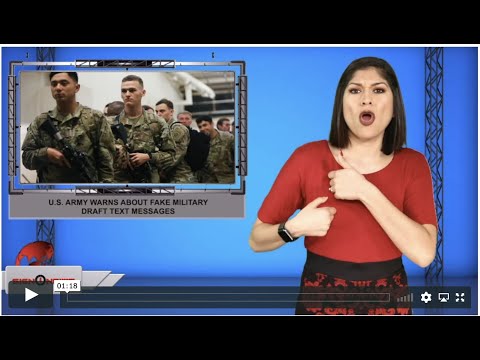 U.S. army warns about fake military draft text messages