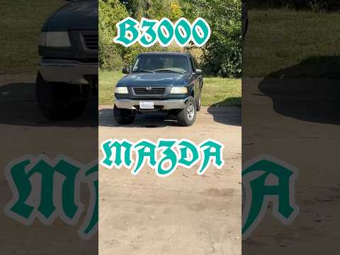 Remember When Trucks Were Cheap & Simple? Mazda B3000 at the Yard #mazdab3000 #mazda #fordranger