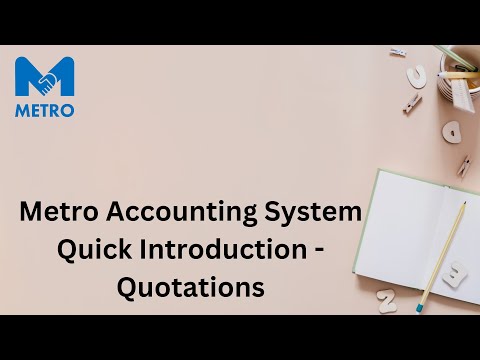 Metro Tutorial Preview