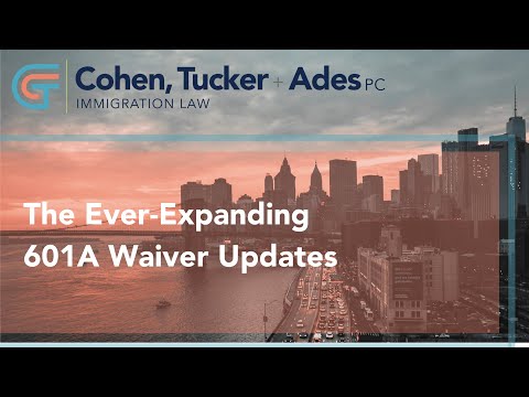 601A Waiver Explained | Processing Times & What It Means