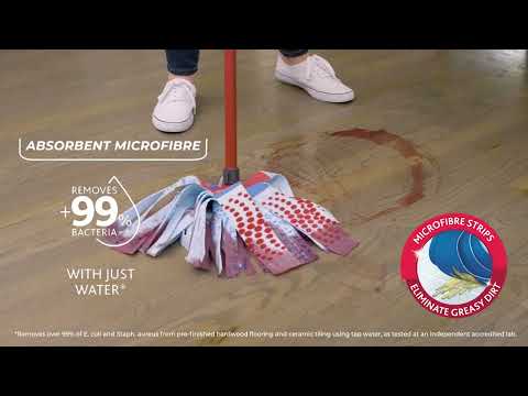 Vileda SuperTwist Mop: 3-in-1 Cleaning Power for Sparkling Clean Floors