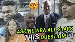 Asking NBA All Stars One IMPOSSIBLE QUESTION! Zion, Giannis &amp; Harden Keep Michael Jordan’s SECRET 😱