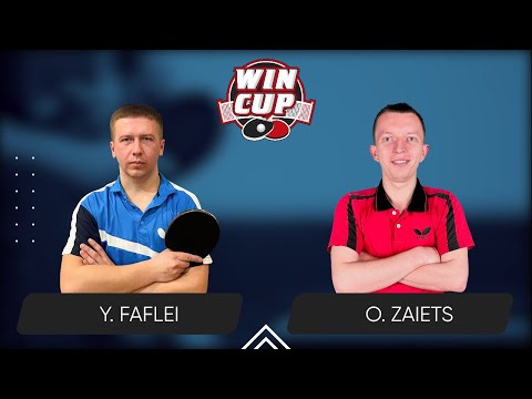 09:00 Yevhenii Faflei - Oleksii Zaiets West 1 WIN CUP 29.10.2023 | TABLE TENNIS WINCUP