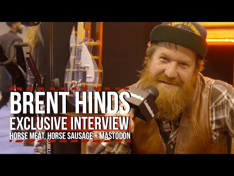 Mastodon's Brent Hinds is Gonna Eat Horse Meat + Burn His Studio Down