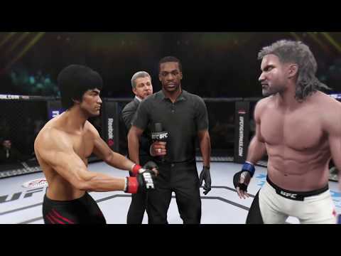 Bruce Lee vs. The Witcher (EA Sports UFC 2) - CPU vs. CPU