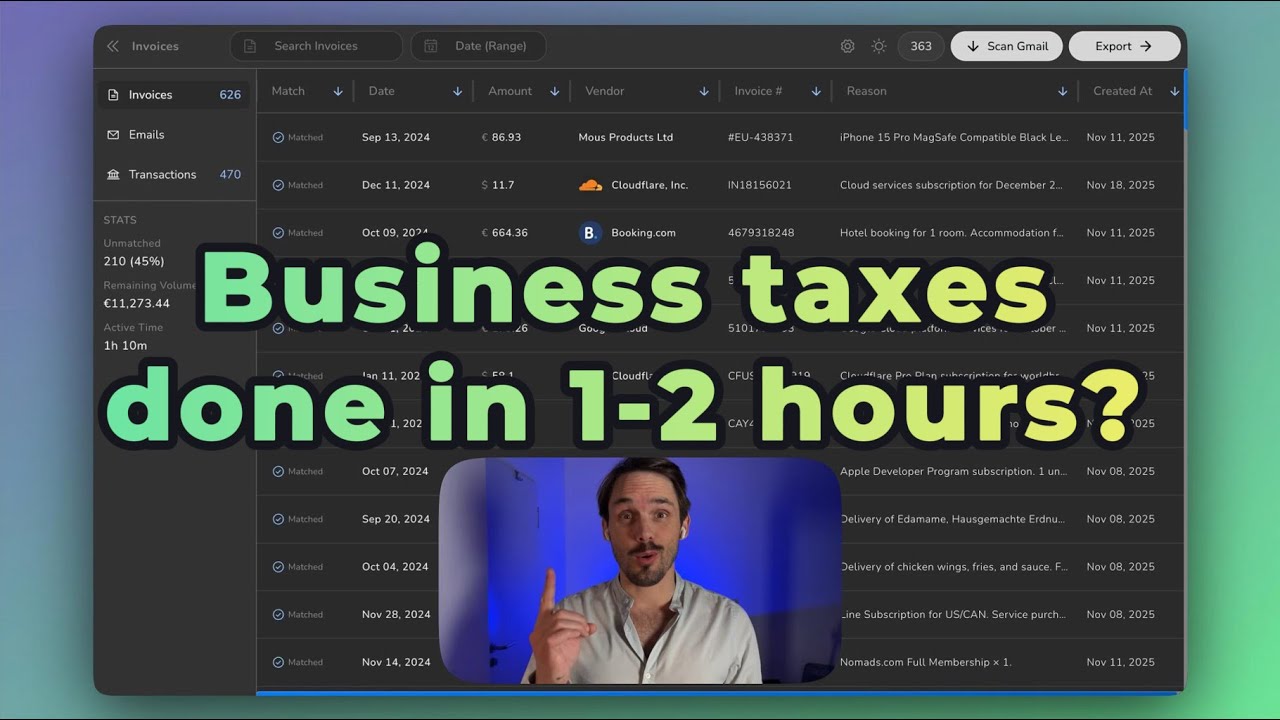 Taxingapp video preview