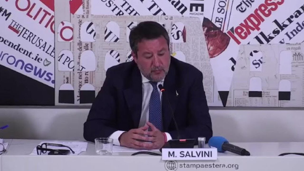 Salvini su Nobel per la Pace a Trump: Vediamo come vanno i conflitti aperti